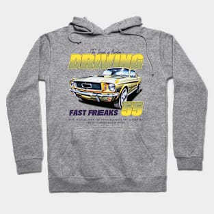 Classic Cars Drive Fast Hoodie